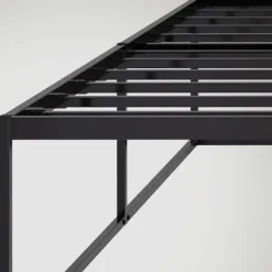 CLP Metalen bed Scala 200x180x46 cm - Zwart