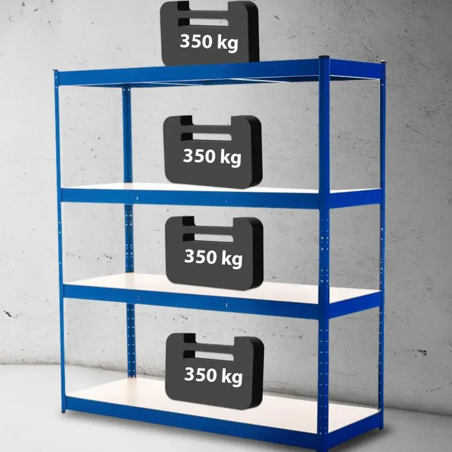 CLP Stellingkast regal Metaal - blauw
