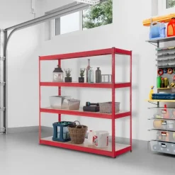Stellingkasten-CLP Stellingkast regal Metaal - rood