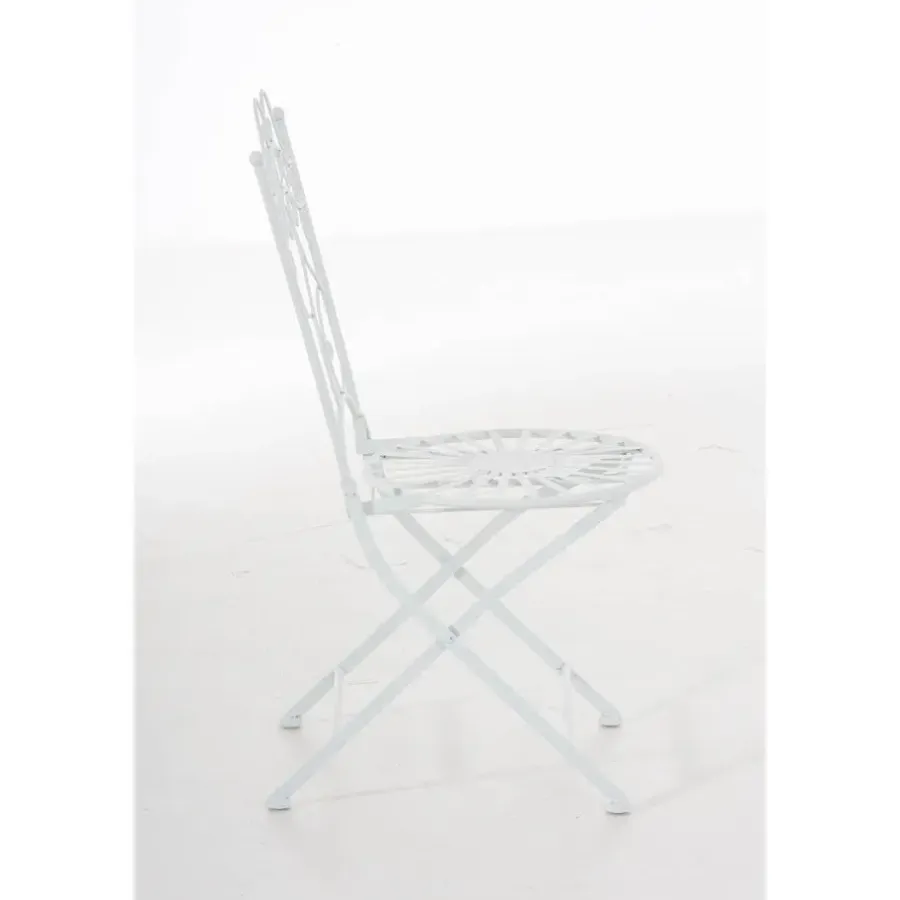 Bistro- & Balkonsets-CLP Tuinstoel Indra Wit