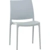 Tuinstoelen-CLP Tuinstoel Maya Zilverkleurig