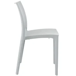Tuinstoelen-CLP Tuinstoel Maya Zilverkleurig
