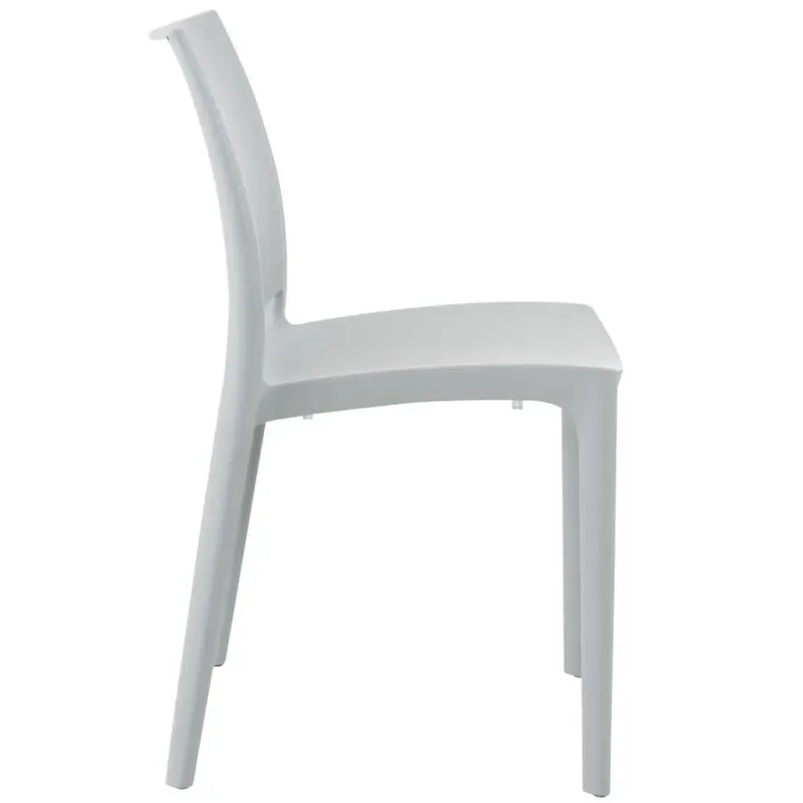 Tuinstoelen-CLP Tuinstoel Maya Zilverkleurig
