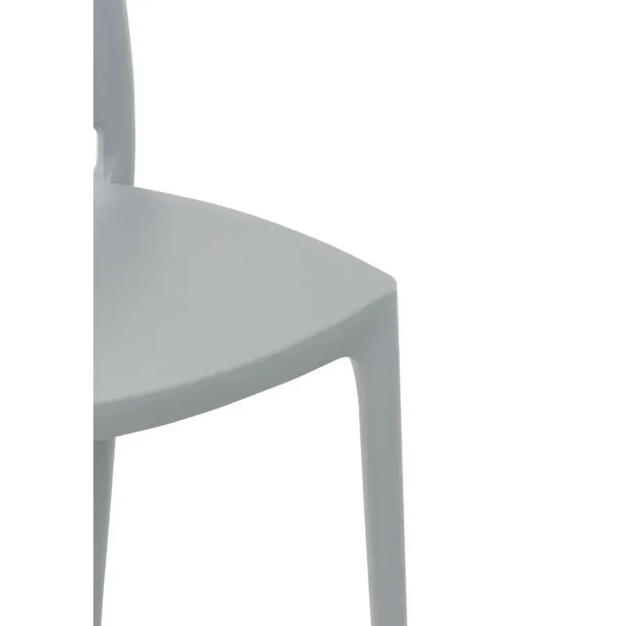 Tuinstoelen-CLP Tuinstoel Maya Zilverkleurig