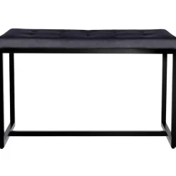 Eetkamerbanken-CLP 2-zits Bankje Barci 100 cm - zwart
