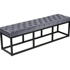 Bankjes-CLP 2-zits Bankje Polson 150 cm - grijs