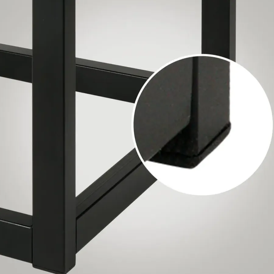 CLP 2-zits Bankje Polson 150 cm - zwart