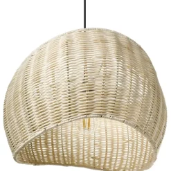 Hanglampen-Leen Bakker COAMO - Hanglamp - Naturel - Rotan