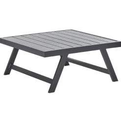 Beliani COCCORINO - Tuinset - Grijs - Aluminium