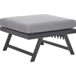 Beliani COCCORINO - Tuinset - Grijs - Aluminium
