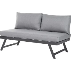Beliani COCCORINO - Tuinset - Grijs - Aluminium