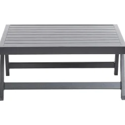 Beliani COCCORINO - Tuinset - Grijs - Aluminium