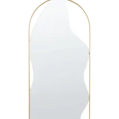 Spiegels-Beliani COLOMBIER - Wandspiegel - Goud - Metaal