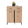 Poldimar Commode Hoggas 2 deuren & 1 lade - eik