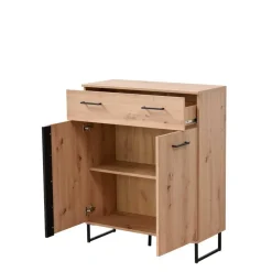 Poldimar Commode Hoggas 2 deuren & 1 lade - eik
