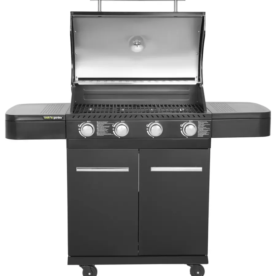 Barbecues En Accessoires-Cook'in Garden Modulaire buitenkeuken FYRA - Zwart - Staal