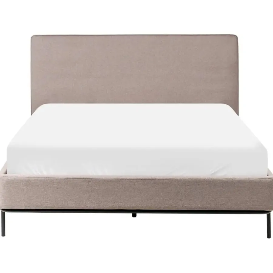 Twijfelaars-Leen Bakker CORIO - Tweepersoonsbed - Taupe - 140 x 200 cm - Polyester