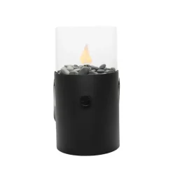 Tuinhaarden En Terrasverwarmers-Cosi Fires - Cosiscoop Original - gaslantaarn - zwart