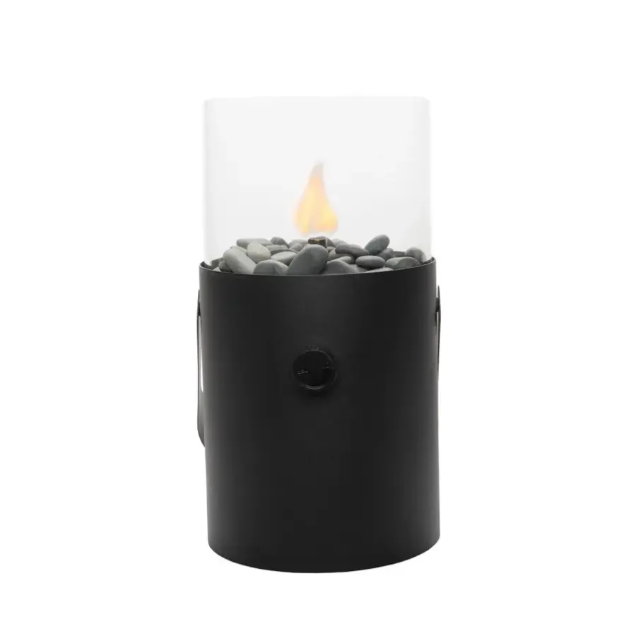 Tuinhaarden En Terrasverwarmers-Cosi Fires - Cosiscoop Original - gaslantaarn - zwart