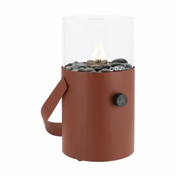 Tuinhaarden En Terrasverwarmers-Cosi Fires Cosiscoop Original gaslantaarn - terra brown