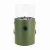 Tuinhaarden En Terrasverwarmers-Cosi Fires Cosiscoop Original gaslantaarn - moss green