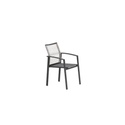 Garden Impressions Cosmo dining fauteuil - rope natural - gevuld textileen