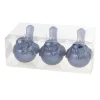 Cosy & Trendy Cosy @ Home Kersthangers - vogels - 3 stuks - blauw - clip - 10 cm