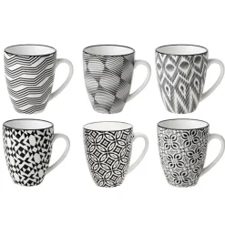 Kopjes, Mokken En Bekers-Cosy & Trendy Cosy&Trendy Nikko design mok - 19 cl - Set-6