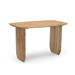 Bartafels-Giga Meubel Countertafel Deens Ovaal 150cm - Naturel Acaciahout - Steve