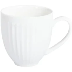 Leen Bakker COWSLIP - Servies set van 16 - Wit - Porselein