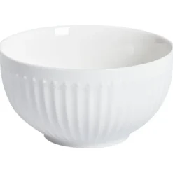 Leen Bakker COWSLIP - Servies set van 16 - Wit - Porselein