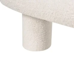 Twijfelaars-Leen Bakker CRESSAT - Tweepersoonsbed - Off-white - 140 x 200 cm - Bouclé