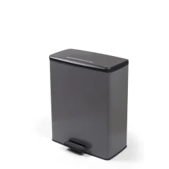 Prullenbakken-Curver Decobin Prullenbak - 65L - Rechthoekig - Cool Grey