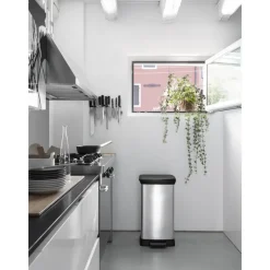 Prullenbakken-Curver Decobin Prullenbak - 50L - 2 stuks - Metallic