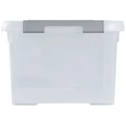 Curver Handy+ Opbergbox - 15L - 6 stuks - Transparant met deksel
