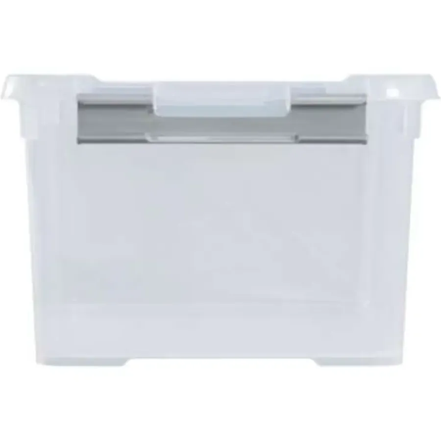 Curver Handy+ Opbergbox - 15L - 6 stuks - Transparant met deksel