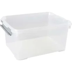 Curver Handy+ Opbergbox - 15L - 6 stuks - Transparant met deksel