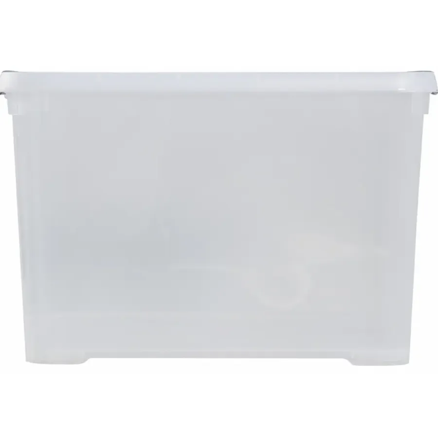 Curver Handy+ Opbergbox - 65L - 3 stuks - Transparant met deksel