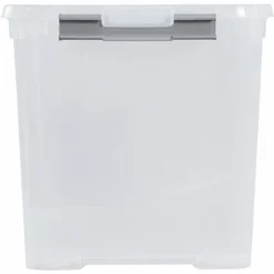 Curver Handy+ Opbergbox - 65L - 6 stuks - Transparant met deksel
