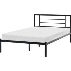 Leen Bakker CUSSET - Tweepersoonsbed - Zwart - 120 x 200 cm - Metaal