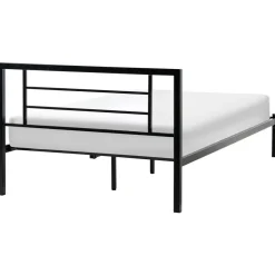 Leen Bakker CUSSET - Tweepersoonsbed - Zwart - 120 x 200 cm - Metaal