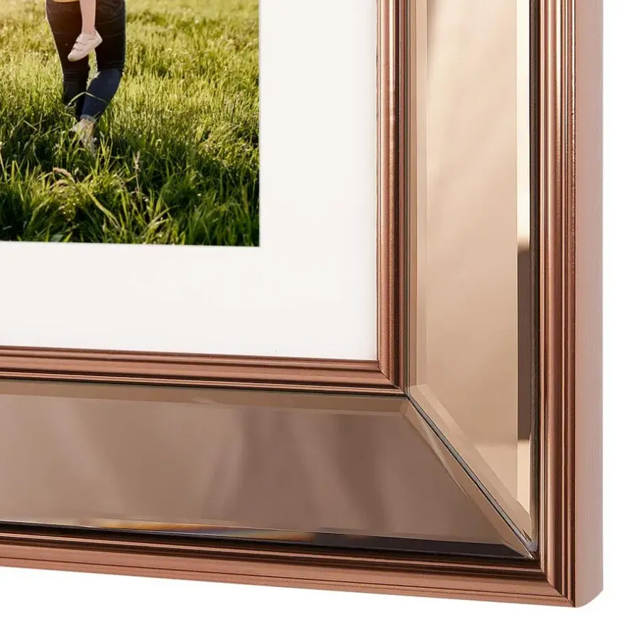 Beliani DABOLA - Fotolijst - Koper - Liggend - 52 cm - Glas