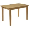 Rechthoekige Eettafels|Houten Eettafels-Loft24 DAKOTA - Eettafel 120x80 cm, 6 zitplaatsen
