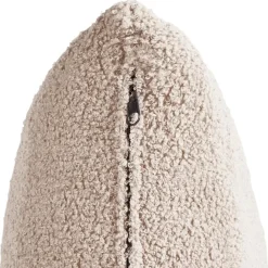 Fauteuils-Beliani DALBY - Fauteuil - Beige - Bouclé