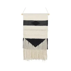 Beliani DASKA - Wanddecoratie - Beige - Katoen