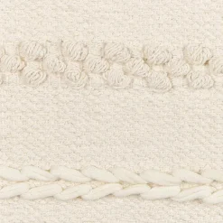 Beliani DASKA - Wanddecoratie - Beige - Katoen