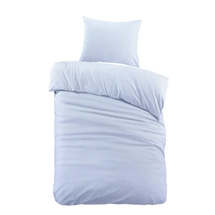 1-Persoons Dekbedovertrekken-Day Dream Dorien - Dekbedovertrek - Eenpersoons - 140x200/220 cm - Blauw