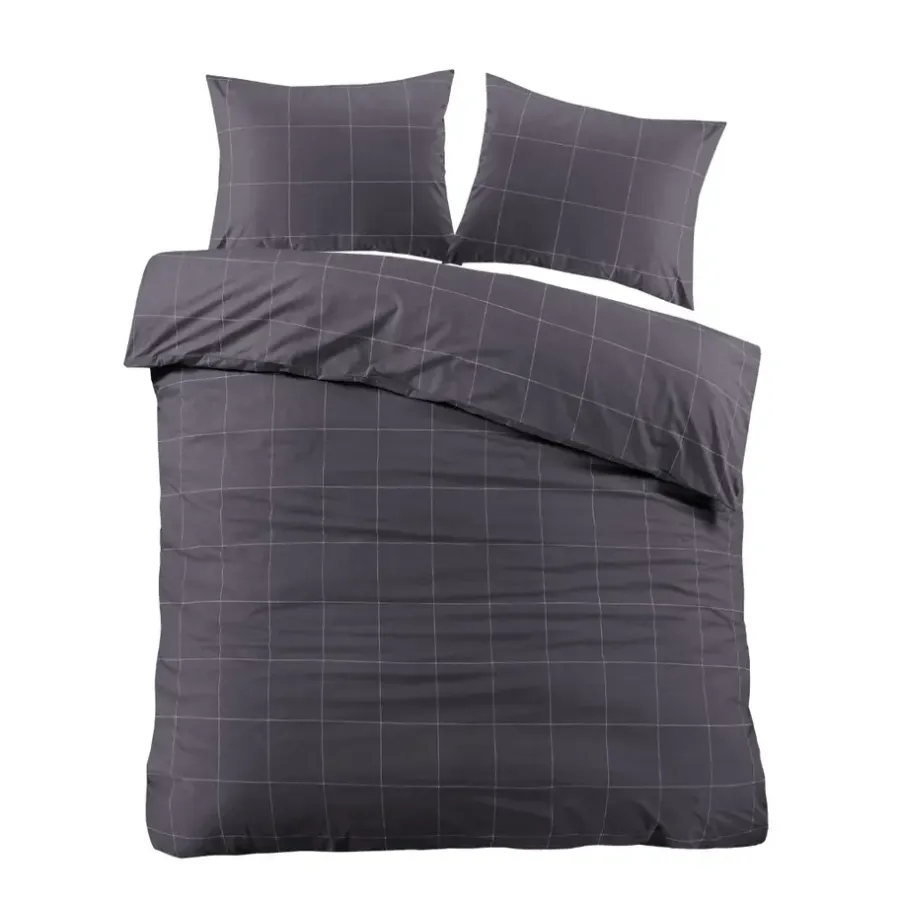 Lits-Jumeaux Dekbedovertrekken-Day Dream Duuk - Dekbedovertrek - Lits-jumeaux - 240x200/220 cm - Grijs