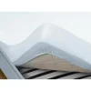 Matrasbeschermers En Moltons-Day Dream Hoeslaken - molton stretch - 90x220 cm -Wit