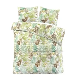 Day Dream Linde - Dekbedovertrek - Tweepersoons - 200x200/220 cm - Wit